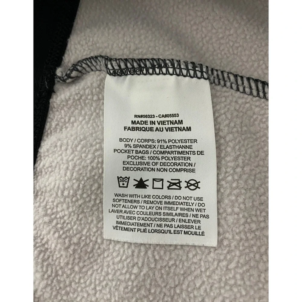 Nike Mens XL Gray Wide Leg Fleece Sweatpants Loose Fit Training Pants - Picture 6 of 6